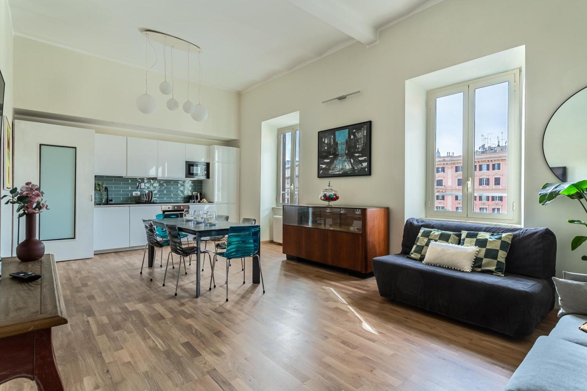 Iflat Vatican New Bright & Comfy 3 Bedroom Apartment Rome